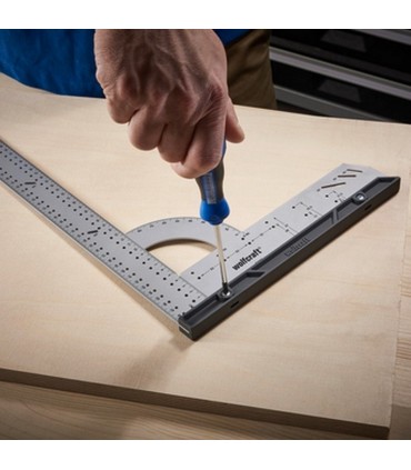 Wolfcraft 5206000 Universal 500mm Çelik Gönye