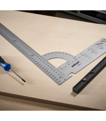 Wolfcraft 5206000 Universal 500mm Çelik Gönye
