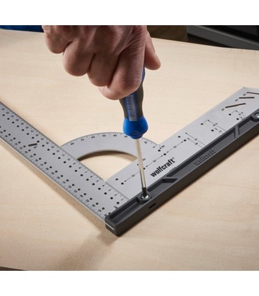 Wolfcraft 5205000 Universal 300mm Çelik Gönye