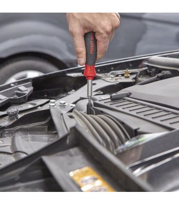 Wiha 380305 SB PocketMax Tornavida Bits Seti Mixed Manyetik 9P 45292