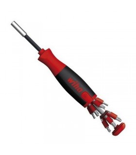 Wiha 380302 SB LiftUp 25 Tornavida Bits Seti Mixed Manyetik 12P 38606