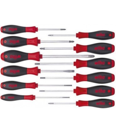 Wiha 302 SoftFinish Yıldız Düz Torx Tornavida Seti 12P 41002