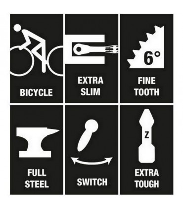 Wera Zyklop Mini Cırcır Bisiklet Tamir Seti 1 05004170001