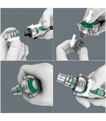 Wera Zyklop Speed KF Kompakt 1/4" Cırcır Lokma Bits Seti 26P 05051045001