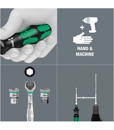 Wera W1 Kraftform Kompakt Tamir Seti 05135926001