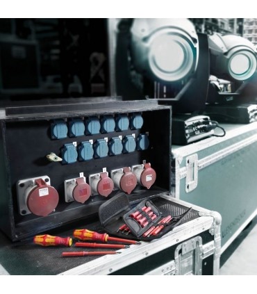 Wera VDE 7 KF Kompakt Elektrikçi Tornavida Seti U1 05003470001