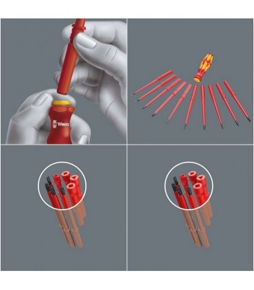 Wera VDE 7 Elektrikçi Tornavida Seti Imperial 1 05003473001