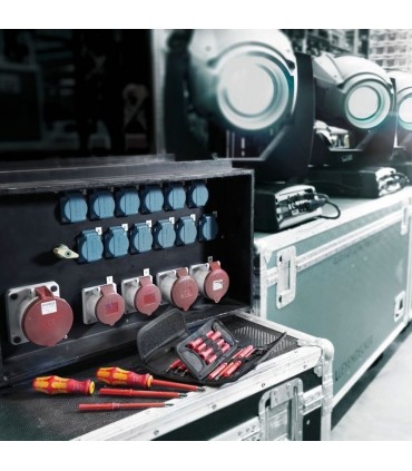 Wera VDE 18 KF Kompakt Elektrikçi Tornavida Seti 2 05347107001