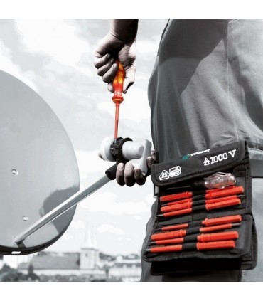 Wera VDE 18 KF Kompakt Elektrikçi Tornavida Seti 1 05003471001