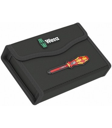 Wera VDE 17 KF Kompakt Elektrikçi Ekstra İnce Tornavida Seti 05136027001