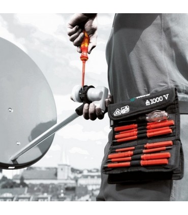 Wera VDE 16 KF Kompakt Elektrikçi Tornavida Seti 05003474001