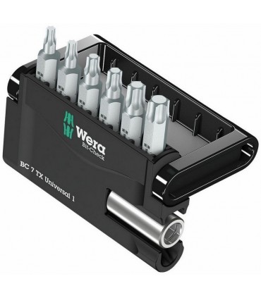 Wera Bit-Check 7 Universal 1 Torx Bits Seti 05056294001