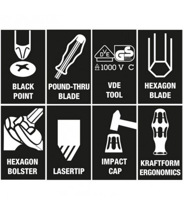 Wera Tornavida Seti XXL 2 Kraftform 12P 05051011001