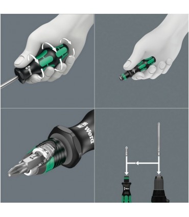Wera Tornavida Bits Seti Kraftform Kompakt 10 05056653001