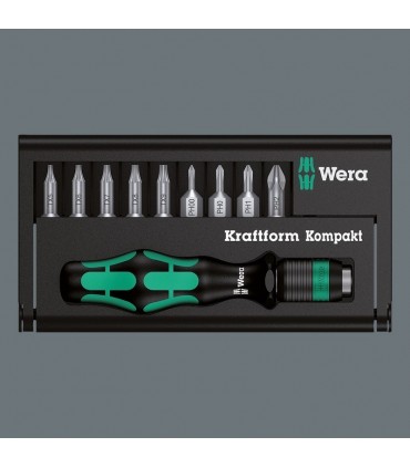 Wera Tornavida Bits Seti Kraftform Kompakt 10 05056653001