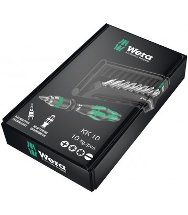 Wera Tornavida Bits Seti Kraftform Kompakt 10 05056653001