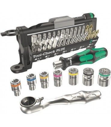 Wera Tool-Check PLUS 1/4" Bits Cırcır Lokma Set Emperyal 05056491001