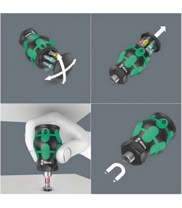 Wera Stubby Magazine Tornavida Bits Seti 1 05008873001