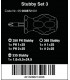 Wera Stubby Düz Yıldız Kare Tornavida Seti 3 5P 05008872001