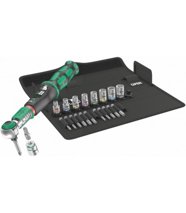 Wera Safe-Torque A2 Tork Anahtarı 2-12Nm Cırcır 1/4" Set Bits 05075832001