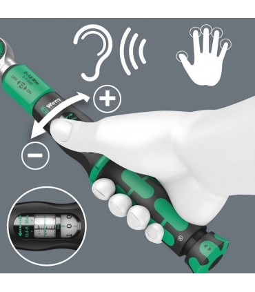 Wera Safe-Torque A2 Tork Anahtarı 2-12Nm Cırcır 1/4" Set Bits 05075832001