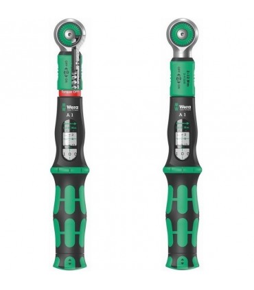 Wera Safe-Torque A1 Tork Anahtarı 2-12Nm Cırcır 1/4" Set Lokma 05075830001