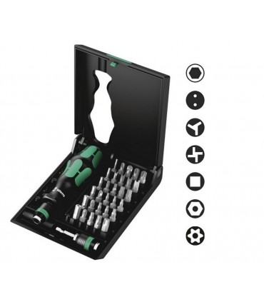 Wera Kraftform Kompakt 71 Tornavida Bits Seti 05057111001