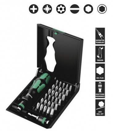 Wera Kraftform Kompakt 70 Tornavida Bits Seti 05057110001