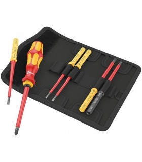 Wera KK VDE 7 Tool Finder Üniversal 2 Geçmeli Uçlu Tornavida Set 05006601001
