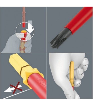 Wera KK VDE 7 Tool Finder Üniversal 1 Geçmeli Uçlu Tornavida Set 05006600001