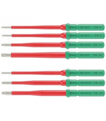 Wera KK VDE 7 Tool Finder Paslanmaz Torx Geçmeli Uçlu Tornavida Set 05006630001