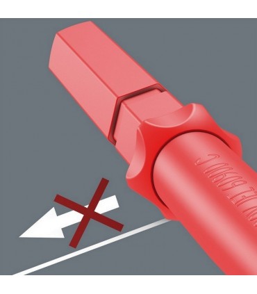 Wera KK VDE 62i Geçmeli Tornavida Ucu TIE Yıldız/Düz PH/S2x157mm 05006515001