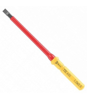 Wera KK VDE 60i Geçmeli Tornavida Ucu TIE Düz 1.0x5.5x157mm 05006504001