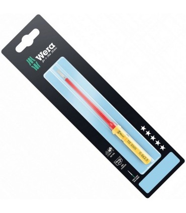 Wera KK VDE 3060i Geçmeli Tornavida Ucu TIE SB Düz 0.4x2.5x157mm 05006575001