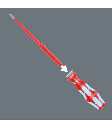 Wera KK VDE 3060i Geçmeli Tornavida Ucu TIE SB Düz 0.4x2.5x157mm 05006575001