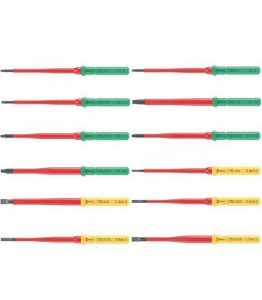 Wera KK VDE 26 Big Pack 1 Ekstra İnce Geçmeli Uçlu Tornavida Set 05006617001