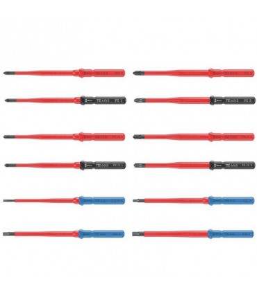 Wera KK VDE 26 Big Pack 1 Ekstra İnce Geçmeli Uçlu Tornavida Set 05006617001