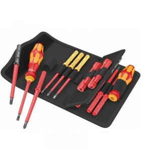Wera KK VDE 18 Tool Finder Üniversal 2 Geçmeli Uçlu Tornavida Set 05006614001