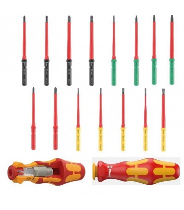 Wera KK VDE 17 RA 1 Geçmeli Uçlu Tornavida Set Emperyal 05006619001