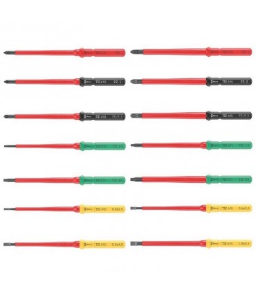 Wera KK VDE 16 Tool Finder Üniversal 1 Geçmeli Uçlu Tornavida Set 05006607001