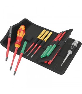 Wera KK VDE 16 Tool Finder Ekstra İnce 1 Geçmeli Uçlu Tornavida Set 05006608001
