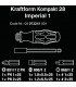Wera KF Kompakt 28 Imperial 1 Tornavidalı Bits Seti 05073241001