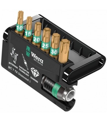 Wera Bit-Check 7 Elmas Uçlu Torx Bits Seti 05057415001