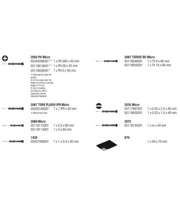 Wera Elektronikçi Tamir Mikro Tornavida Seti 05073677001