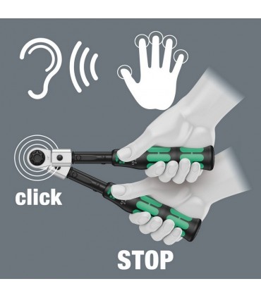 Wera Click-Torque XP4 14x18 Değişken Uçlu Torkmetre 20-250Nm 05075673001