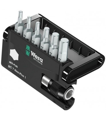 Wera Bit-Check 7 Universal 1 HexPlus Bits Seti 05056168001