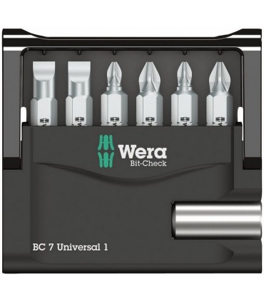 Wera Bit-Check 7 Universal 1 Bits Seti 05056295001