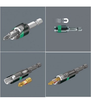 Wera Bit-Safe 61 Bitorsion Bits Seti 05057441001