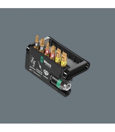 Wera Bit-Check 7 Diamond 1 Bitorsion Bits Seti 05057416001