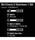 Wera Bit-Check 6 Stainless Bits Seti 1 05073634001